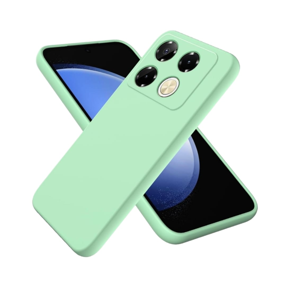 Estuche Case Protector Silicon Infinix Note 40 Pro 4G Green