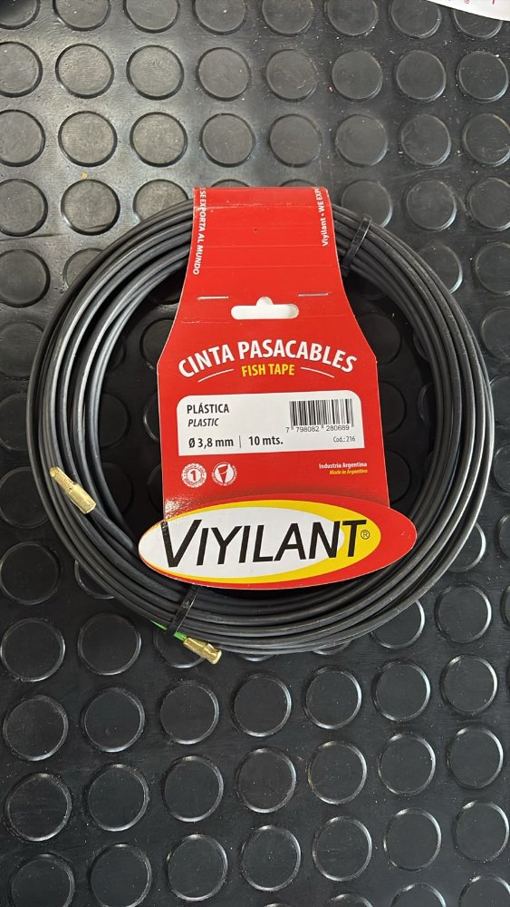 CINTA PASA CABLE PLASTICA 10MT