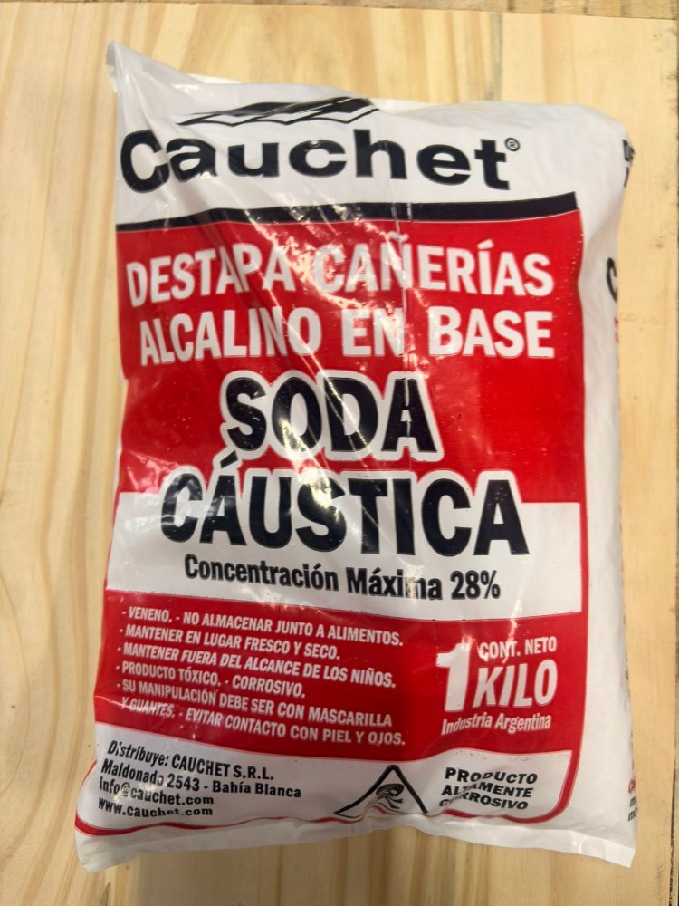 SODA CAUTICA X1KG