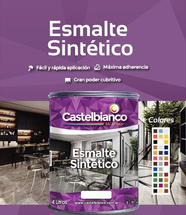 ESMALTE SINT 1/2 NEGRO MATE