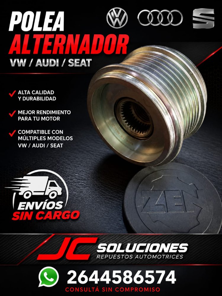 Polea Alternador VW / Seat / Audi #15378