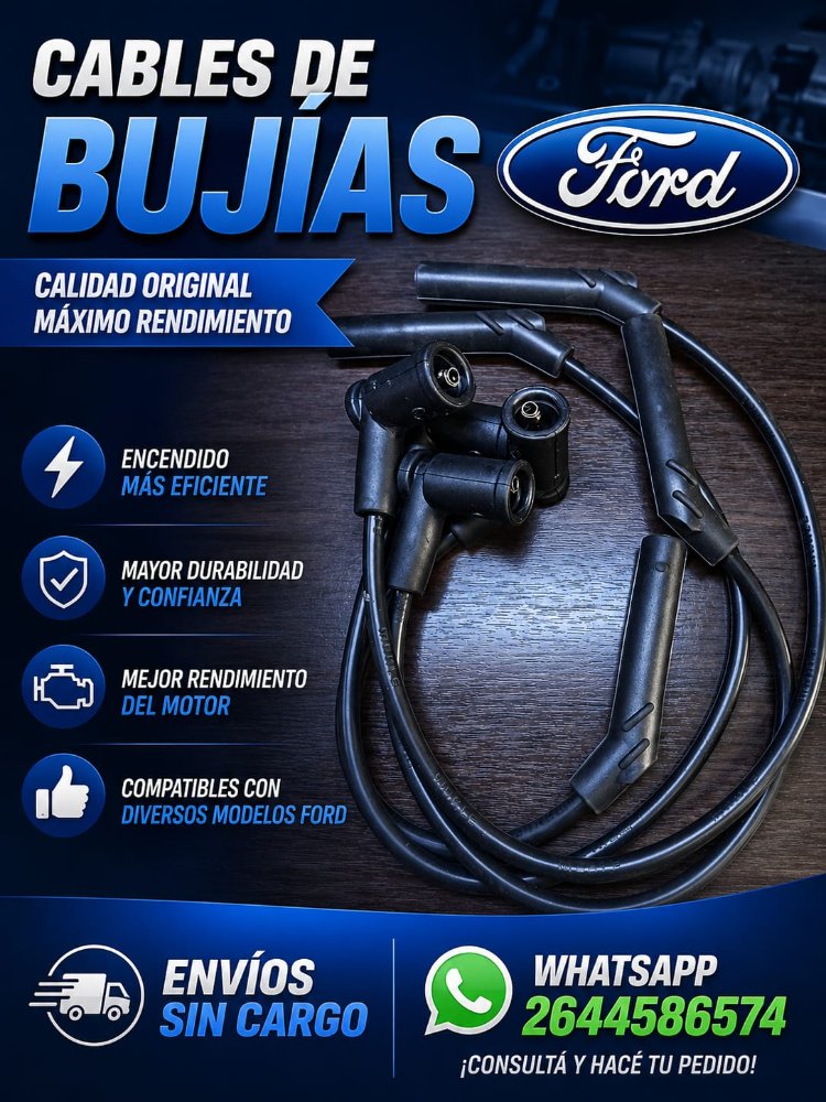 Cables de Bujias Ford #CV0590004