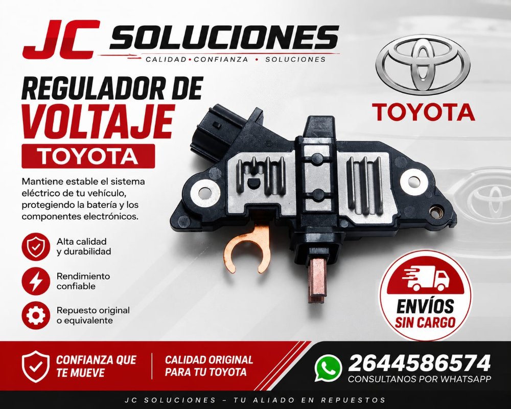 Regulador de voltaje Toyota #RNB145236
