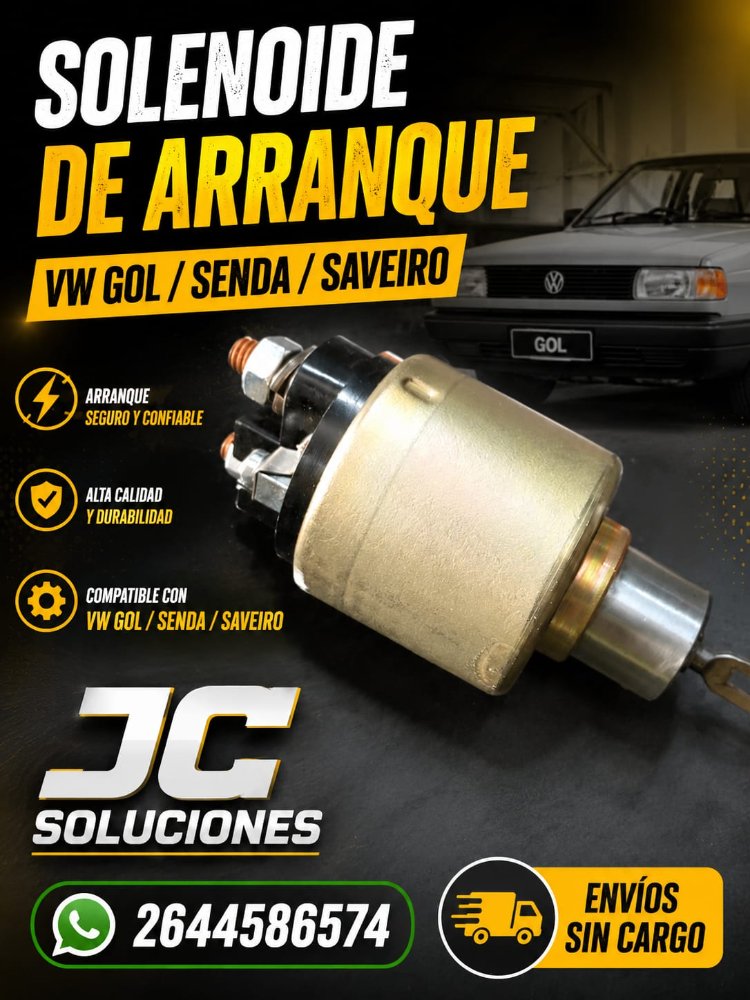 Soleniode Arranque VW Gol / Saveiro / Senda  #MDRSL971