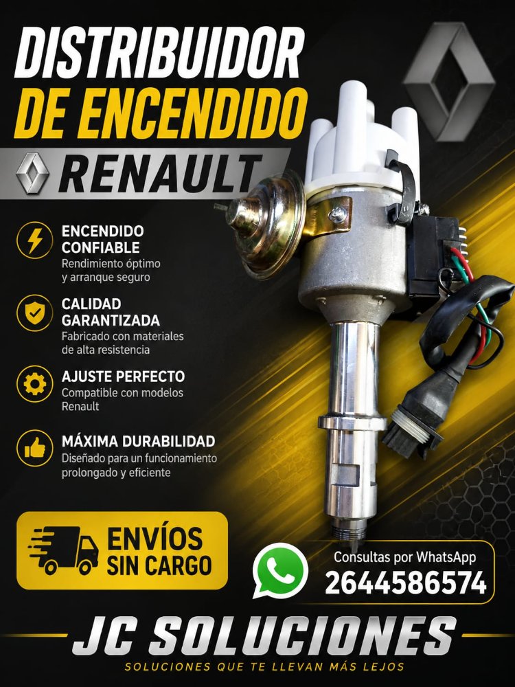 Distribuidor de encendido Renault #MDRDI619010