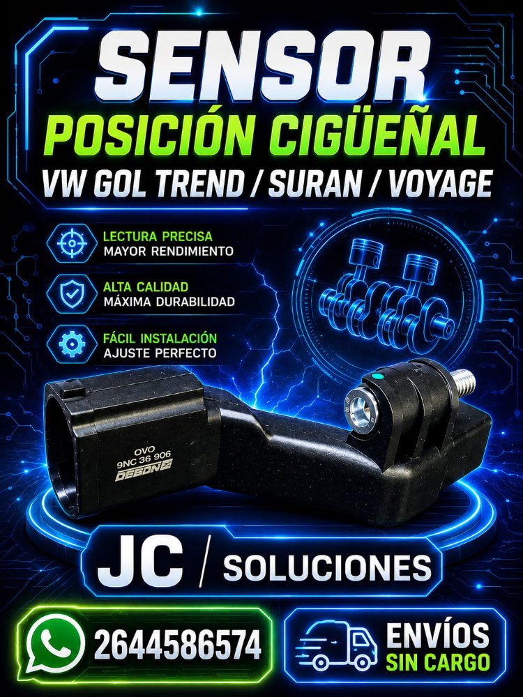 Sensor Posicion Cigueñal VW / AUDI