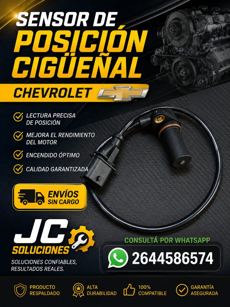 Sensor posicion cigueñal Chevrolet #SNC002214