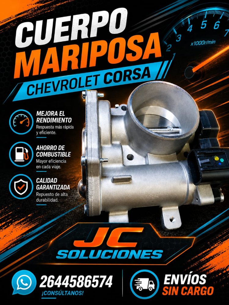 Cuerpo mariposa Chevrolet  #CMN579417