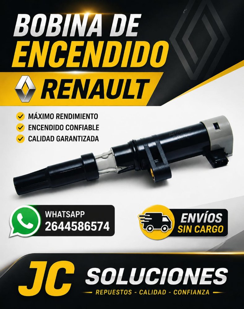Bobina de encendido Renault #MDR11419