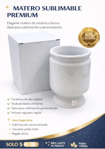 MATERO SUBLIMABLE