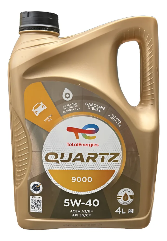 Aceite Para Motor Total Quartz 9000 5w40 - 4 Litros