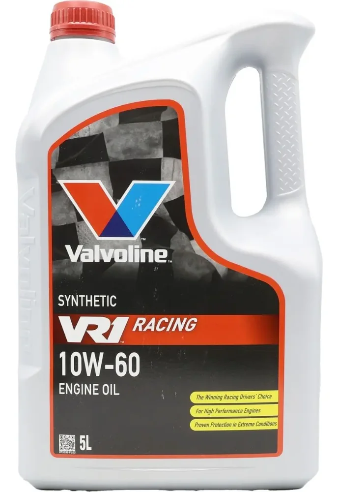 Aceite 10w60 Valvoline Vr1 Racing Competicion X 5 Litros