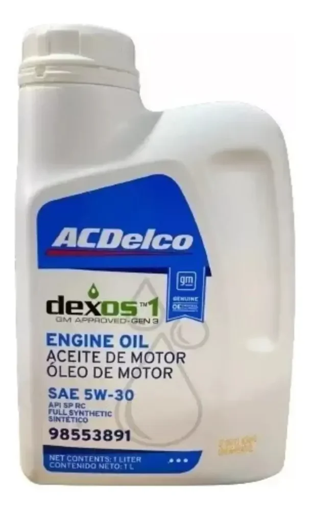 Acdelco Sintetico 5w30 Gen3 X 1 Litro