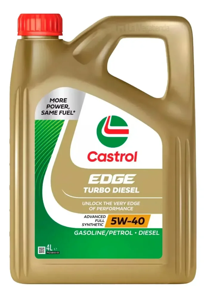 Castrol Edge Turbo Diesel 5w 40 Auto Lub Sintetico 4l 5.0 Calificación 5.0 de 5. 1 opinión. (1)