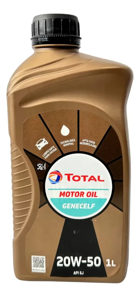 Aceite De Motor Total Quartz Motor Oil 20w-50 1l