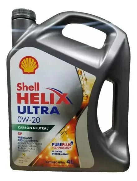 Aceite Shell Helix Ultra SP 0w20 X 4 Litros