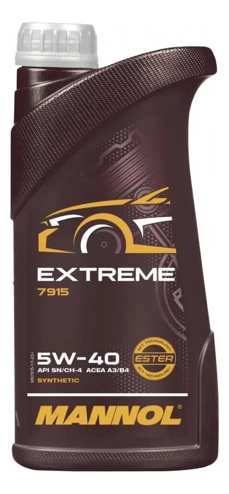 Aceite 5w40 Sintético Mannol Extreme 7915 1 Litro