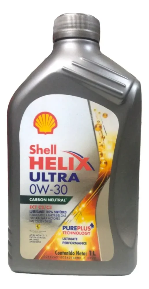 Aceite Sintetico Shell Helix Ultra 0w30 X 1 Litro