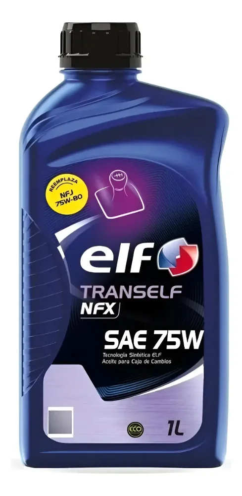 Aceite De Caja Elf Tranself Nfx Sae 75w Reemplaza 75w80