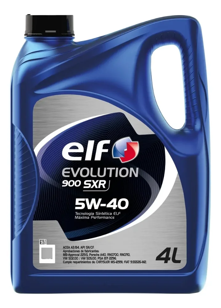 Aceite Elf Evolution 900 Sxr 5w-40 X 4 Litros 100% Sintético