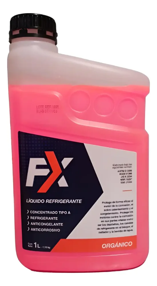 Refrigerante Rojo X1lts Organico Concentrado Fx