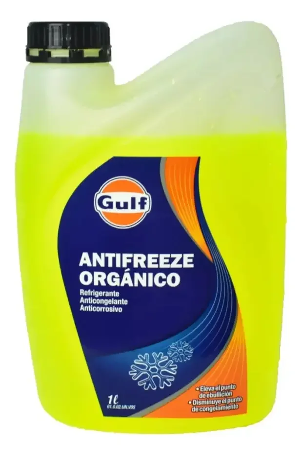 Liquido Refrigerante Gulf Antifreeze X1 L