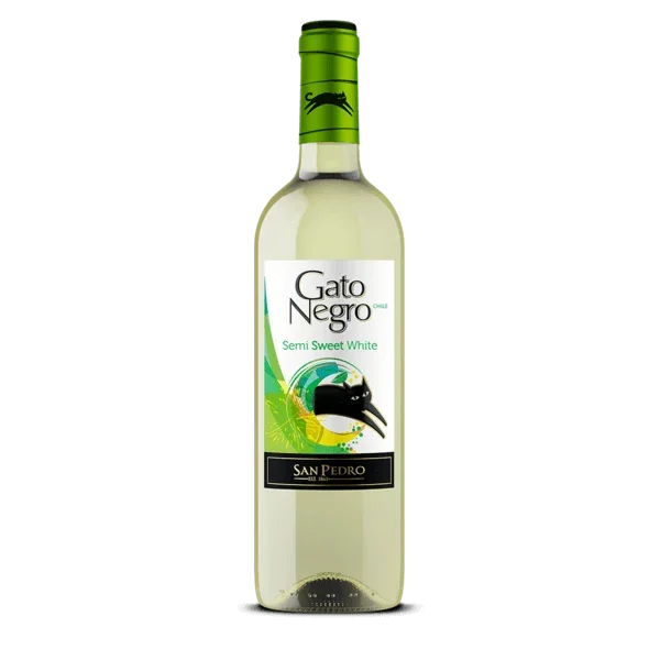 GATO NEGRO SEMI SWEET WHITE 750ML