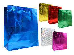 Bolsa Regalo Metalizada XL Paquete x 12