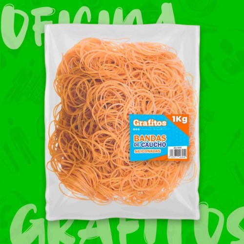 Liga Caucho Siliconado Grande 1000gr