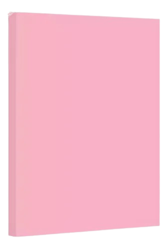 Cartulina Bristol 1/2 Rosado Paquete x 5