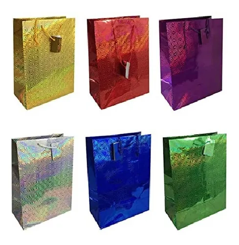 Bolsa Regalo Metalizada L Paquete x 12