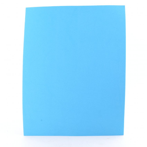 Foamy 4 Cartas Azul Claro Paquete x 10uni