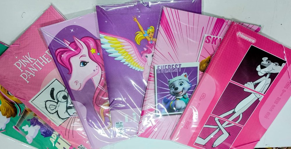 Carpeta Seguridad Plastica Primavera Niña