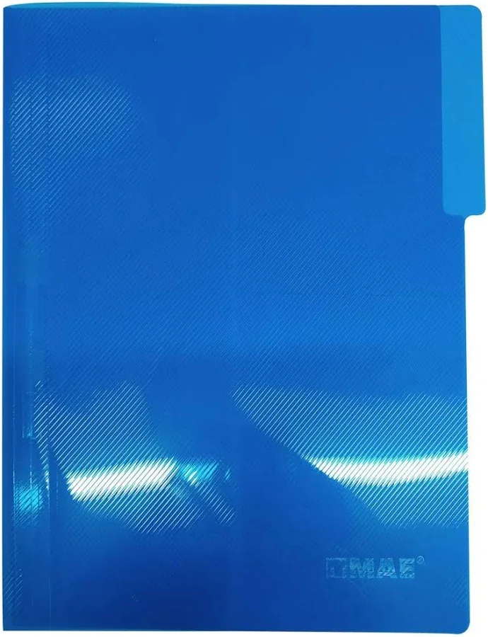 Carpeta Legajadora Plastica Carta Azul M7
