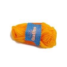 Lana Escolar Naranja x 12 Unidades