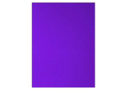 Foamy 4 Cartas Morado Paquete x 10uni