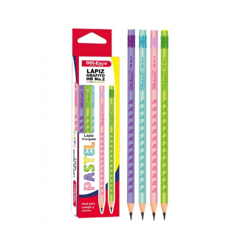 Lapiz Pastel Offi-Esco Caja x 12