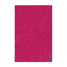 Foamy 1/8 Escarchado Fucsia Paquete x 10uni