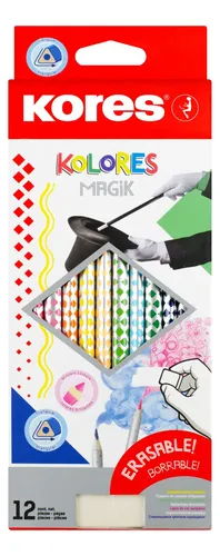 Colores Kores Triangular Magic Borrable C*12