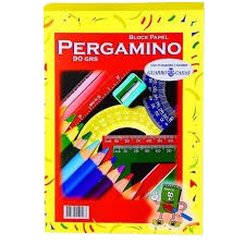 Block Pergamino 1/8 90GR 25 Hojas