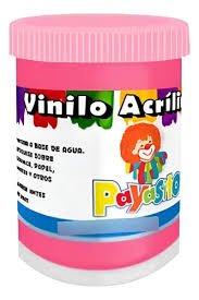 Vinilo 80gr Payasito Rosado Paquete x 6