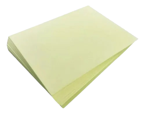 Ficha Bibliografica Amarilla Paquete x 100