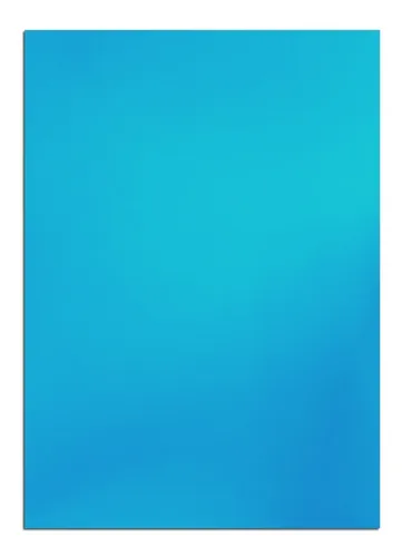 Foamy 1/8 Azul Claro Paquete x 10uni
