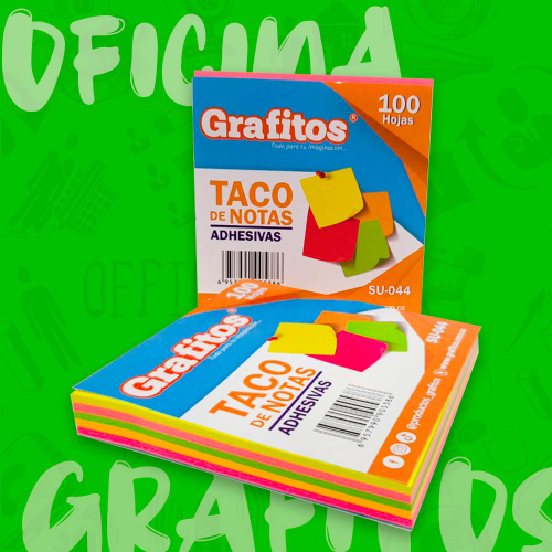 Taco Notas Adhesivas x 100