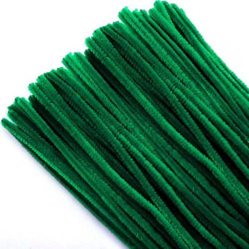 Chelin Gamuzado Verde Oscuro Paquete x 100