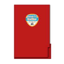 Carpeta Legajadora Plastica Oficio Roja