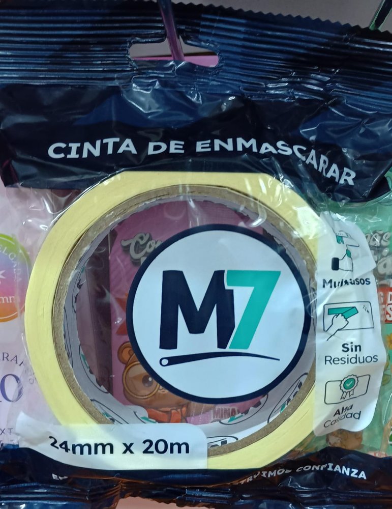 Cinta Enmascarar M7 24mm x 20mts