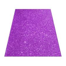 Foamy 4 Cartas Escarchado Morado Paquete x 10uni