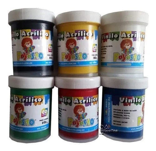 Vinilo 80gr Payasito Surtida P*6