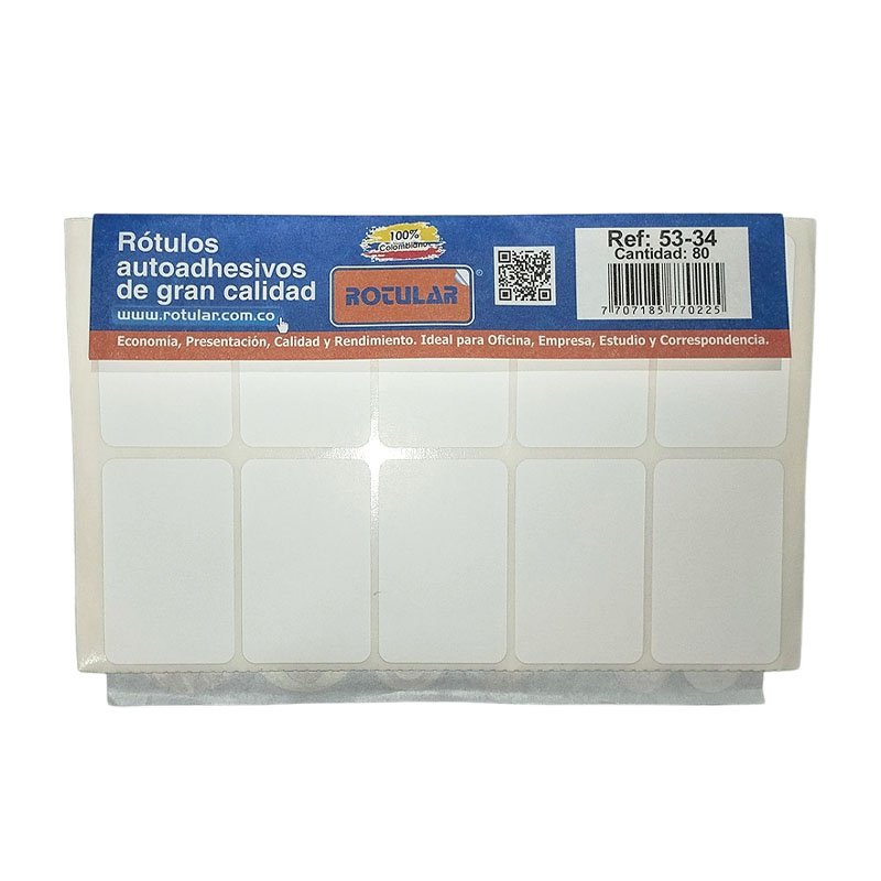 Paquete Rotulo 53-34